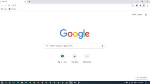 open chrome browser