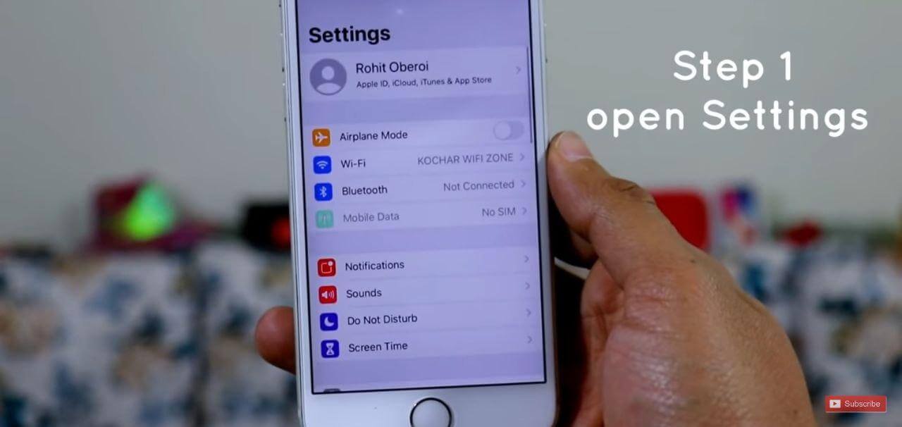 iphone real vs fake :: Open settings