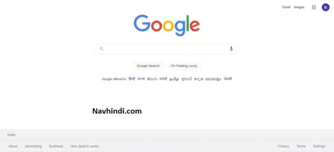 open google and search