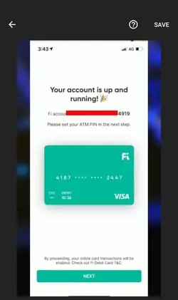Step 13 ab aapke saamne apka virtual debit card aa jayega